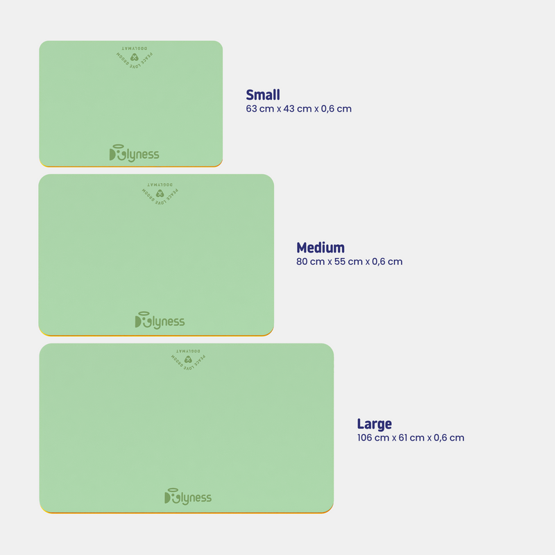 Doglymat™ Minty Paws | Sustainable Dog Grooming Table Mat – doglynessuk